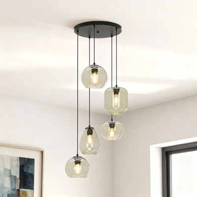 Modern pendant light green, Caia