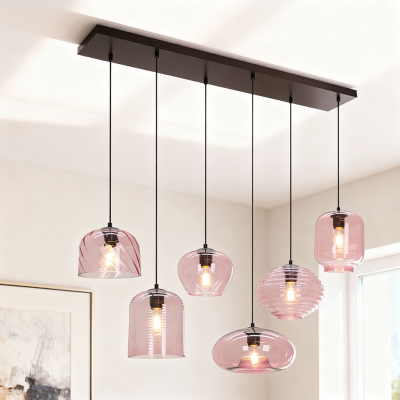 Modern pendant light pink, Caia