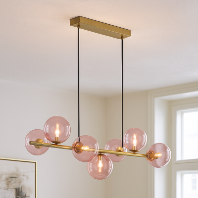 Design pendant light pink, Remo