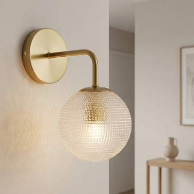 Retro wall light transparent, Johnson