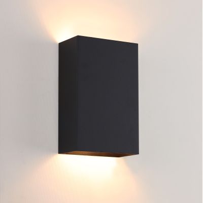 Modern wall light black, Perry