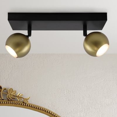 Modern ceiling spotlight brass, Matea