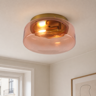 Design ceiling light pink, Byron