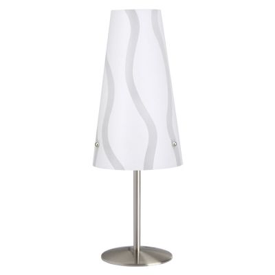 Plastic table lamp white, Nayra