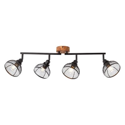 Wood ceiling spotlight brown, Willard