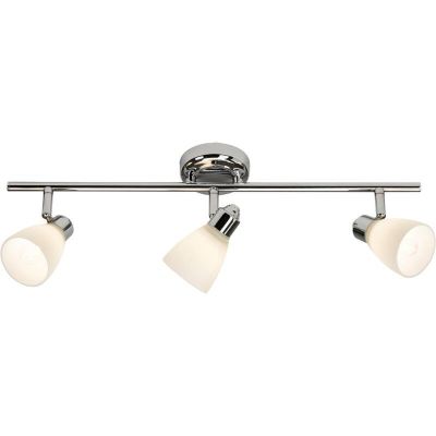Metal ceiling spotlight chrome, Josefa, IP44