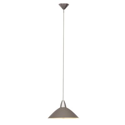Plastic pendant light grey, Feline