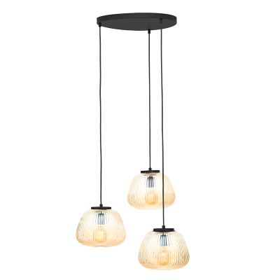 Retro pendant light amber, Neha