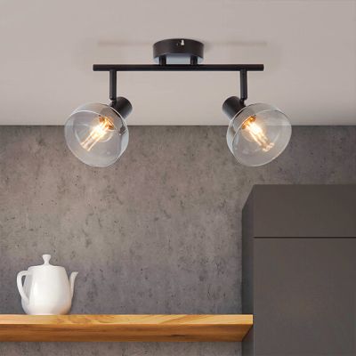 Design ceiling spotlight black, Dimitry