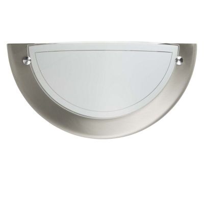 Glass wall light chrome, Angely