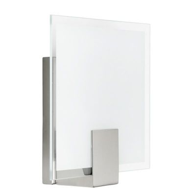 Glass wall light chrome, Bridget