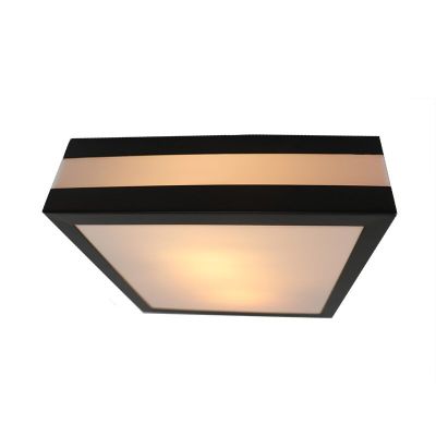 Plastic outdoor light anthracite, Tosca, IP44