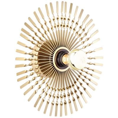 Retro wall light gold, Richelle