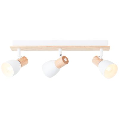 Rustic ceiling spotlight white, Tyrone