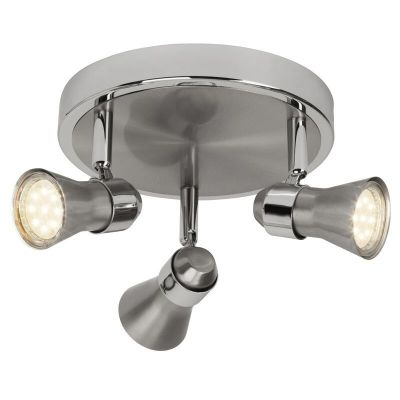 Metal ceiling spotlight chrome, Roel, 7W, 3000K LED