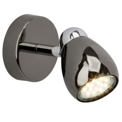 Metal wall light black, Khadra