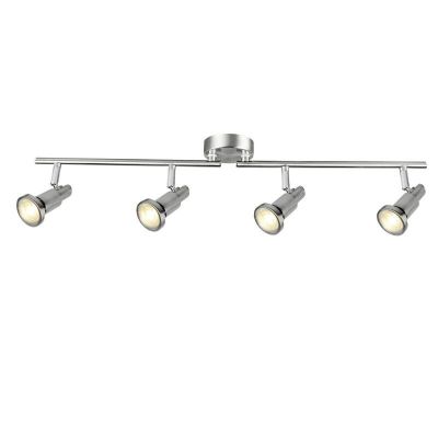 Metal ceiling spotlight chrome, Robel, 7W, 3000K LED