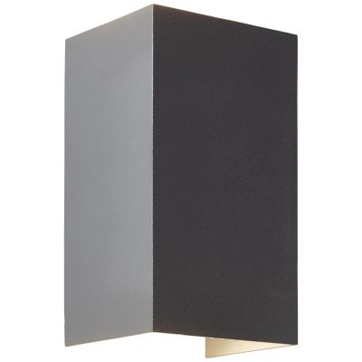 Modern up down wall light grey, Romar, 8W, 3000K LED, IP44