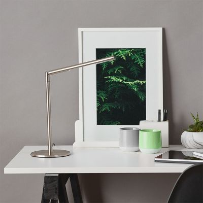 Design desk lamp chrome, Krisje, 6W, 6400K LED, with switch