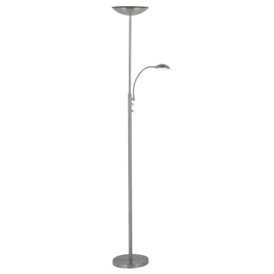 Modern floor lamp chrome, Elina, 18W, 3000K LED