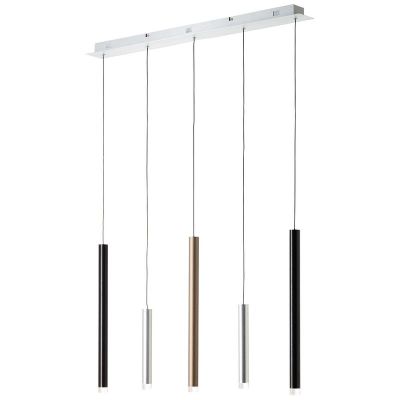 Modern pendant light silver, Olivia, 4W, 3000K LED