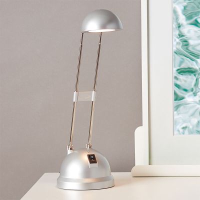 Modern desk lamp grey, Louna, 6W, 2700K LED, with switch