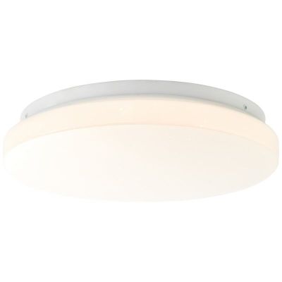 Modern flush ceiling light white, Julie, 12W, 3000K LED