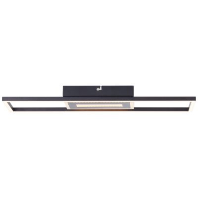 Design ceiling light black, Wahiba, 24W, 3000K LED