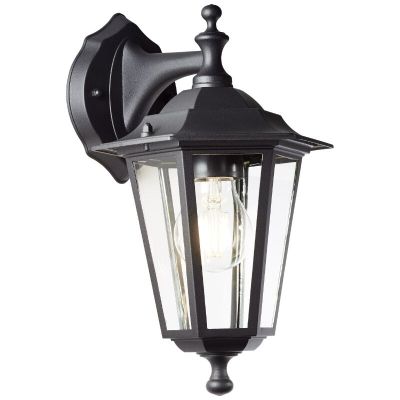 Classic outdoor light black, Radha, IP44