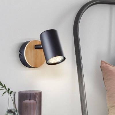 Modern wall spotlight brown, Karam