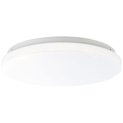 Plastic flush ceiling light white, Julie, 18W, 4000K LED