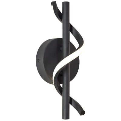 Design wall light black, Mateusz, 6W, 4000K LED