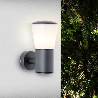 Modern outdoor light anthracite, Rawi, IP44