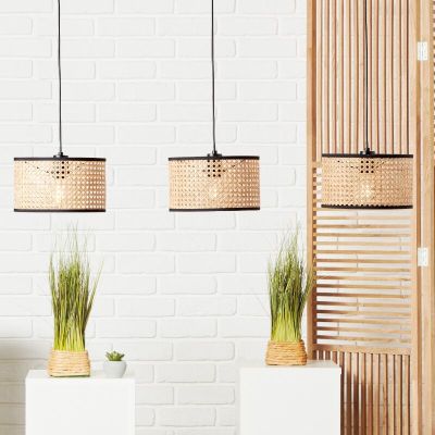 Rustic pendant light black, Emmelie