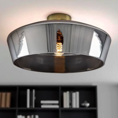Design flush ceiling light gold, Manus