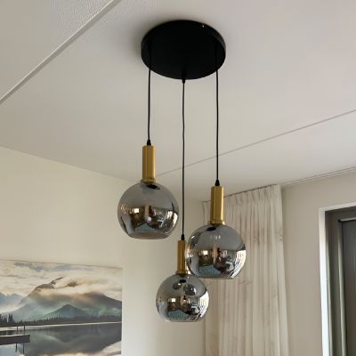 Design pendant light grey, Giada