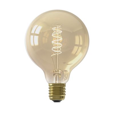Golden Calex LED Globe lamp, G95, E27, 4W, 2200K (extra atmospheric white), dimmable