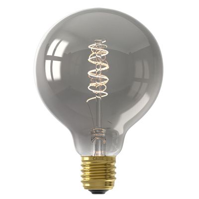 Dimmable Calex E27 LED filament bulb grey, 4W, 1800K