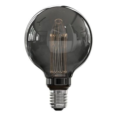 Dimmable Calex E27 LED filament bulb grey, 3,5W, 2000K
