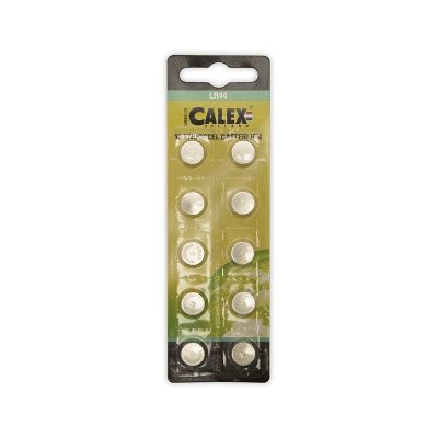 10-pack button cell LR44 1.5V Ø11.6x5.4mm