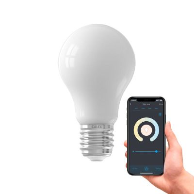Calex smart LED bulb E27 7W, warm to cold white adjustable