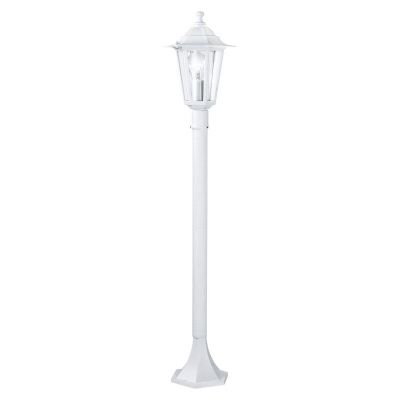 White classic outdoor light aluminium, Alieke, IP44