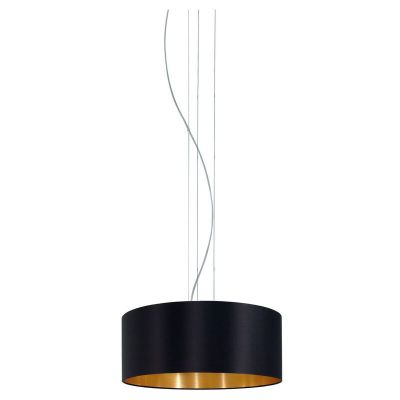 Golden modern pendant light fabric, Terme