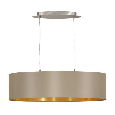 Golden modern pendant light fabric, Terme