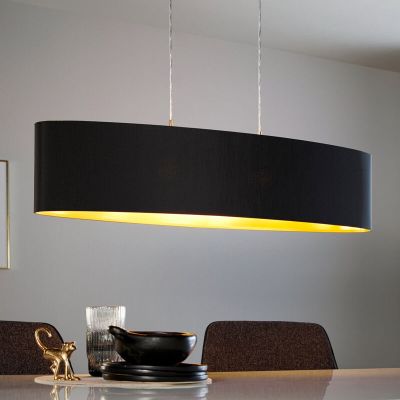Golden modern pendant light fabric, Terme