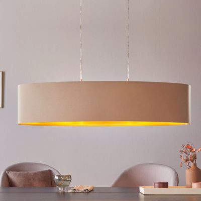 Golden modern pendant light fabric, Terme