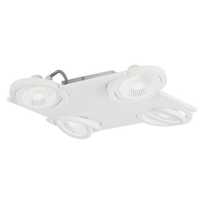 White design ceiling spotlight aluminium, Gerard, 5W, 3000K LED