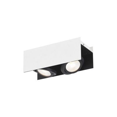 White design ceiling light aluminium, Patrik, 5W, 3000K LED