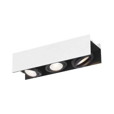 White design ceiling light aluminium, Patrik, 5W, 3000K LED