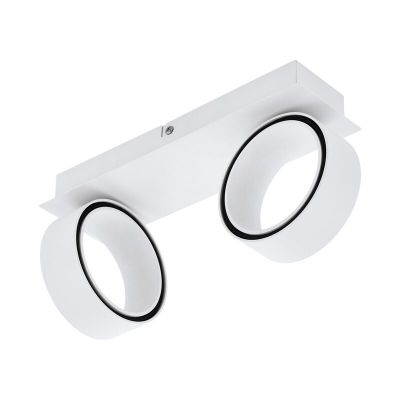 Chrome modern ceiling spotlight aluminium, Gabi, 5W, 3000K LED